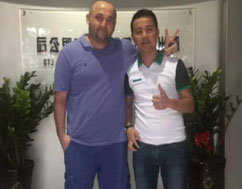 是我们考察过许多工厂中服务效好的